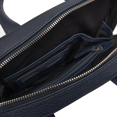 Berdy Lacivert Erkek Deri Postacı Çantası