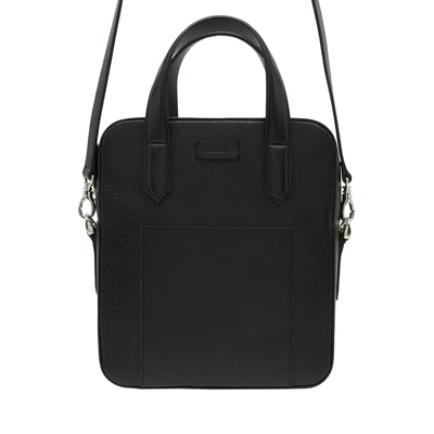 Berdy Siyah Erkek Deri Postacı Çantası