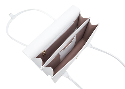 Beyaz Ames Kadın Omuz Askılı Çanta