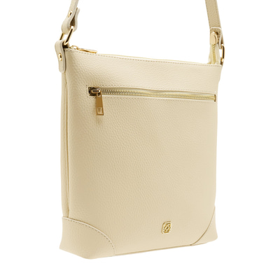 Beyaz Blase Kadın Postacı Çantası