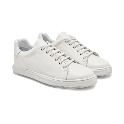 Beyaz Candide Kadın Deri Spor Ayakkabı