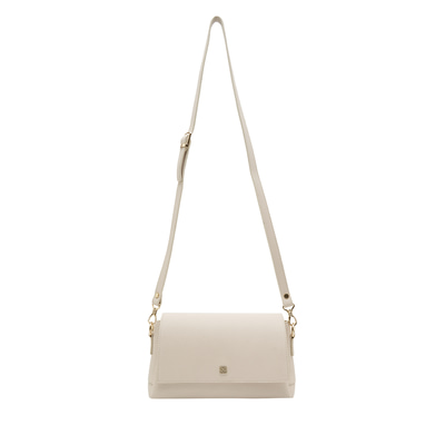 Beyaz Claire Kadın Omuz Askılı Çanta