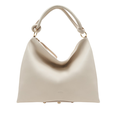 Beyaz Dauer Kadın Deri Omuz Askılı Çanta