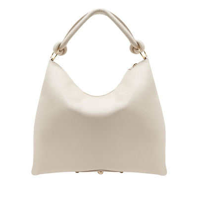 Beyaz Dauer Kadın Deri Omuz Askılı Çanta