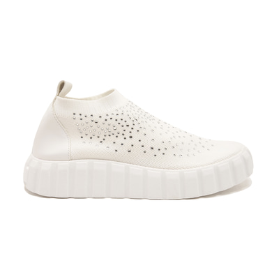 Beyaz Elena Kadın Triko Spor Ayakkabı