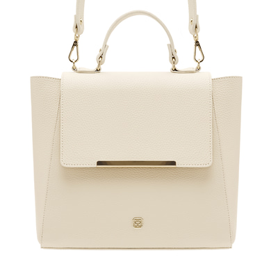 Beyaz Freman Kadın El Çantası