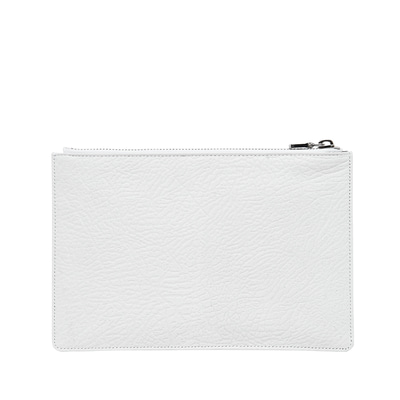 Beyaz Graz Kadın Deri Portföy