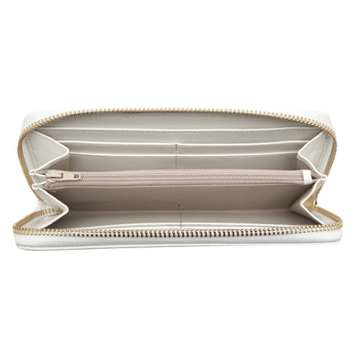 Beyaz Kadın Deri Cüzdan