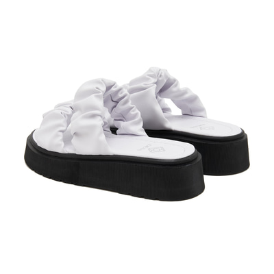 Beyaz Marguerite Kadın Terlik