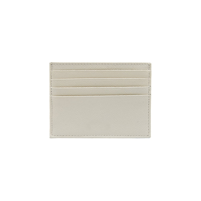 Beyaz Vidal Floter Deri Kartlık