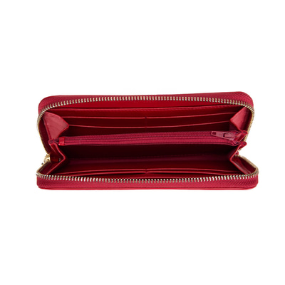 Bibiana Kırmızı Kadın Deri Cüzdan
