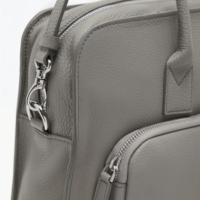 Bing Antrasit Erkek Deri Evrak Çantası