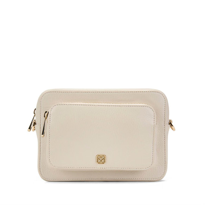 Bingo Bej Kadın Deri Omuz Çantası