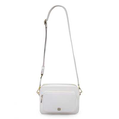 Bingo Beyaz Kadın Deri Omuz Çantası