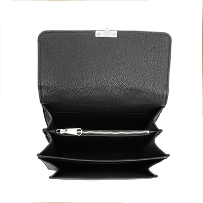 Bitten Siyah Erkek Deri Evrak Çantası