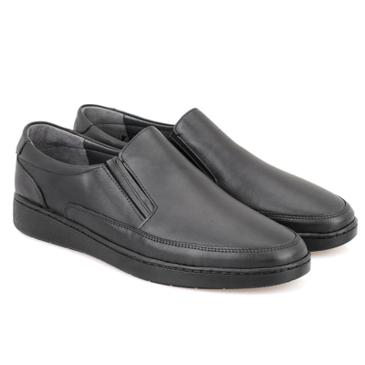 Blitz Siyah Erkek Deri Günlük Ayakkabı