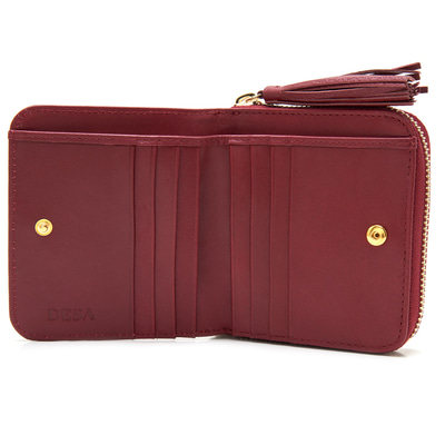 Bordo Kadın Deri Cüzdan