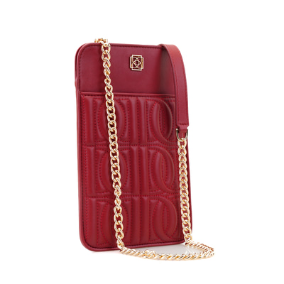 Bordo Kadın Telefon Çantası