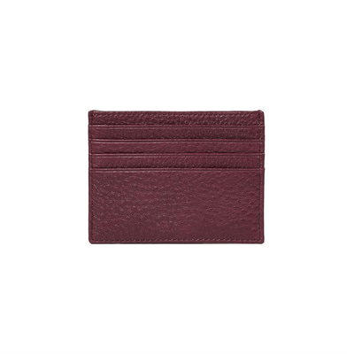 Bordo Vidal Floter Deri Kartlık