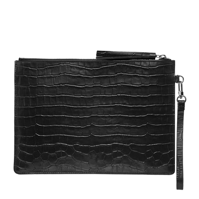 Bouleau Kadın Kroko Baskılı Deri Portföy Çanta