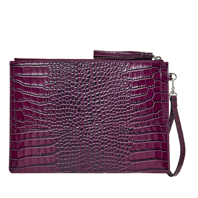 Bouleau Kadın Kroko Baskılı Deri Portföy Çanta
