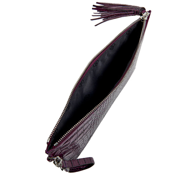 Bouleau Kadın Kroko Baskılı Deri Portföy Çanta