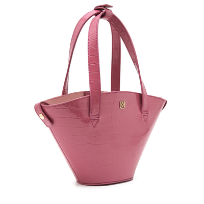 Brenda Fuşya Kadın Deri Alışveriş Çantası 