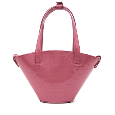 Brenda Fuşya Kadın Deri Alışveriş Çantası 