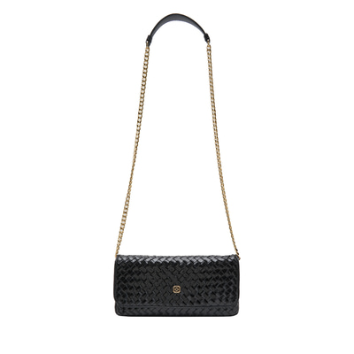 Broom Kadın Zincir Askılı Örgü Deri Çanta