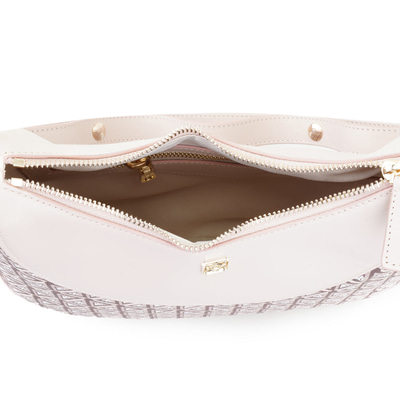 Brote Bej Kadın Monogram Omuz Çantası