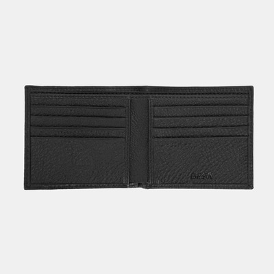 Caius Siyah Erkek Deri Cüzdan