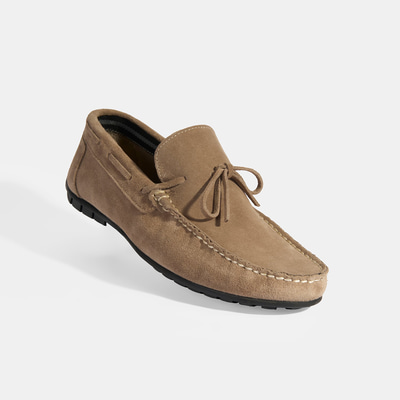 Calandra Kum Erkek Bağcık Detaylı Slip-On Süet Loafer