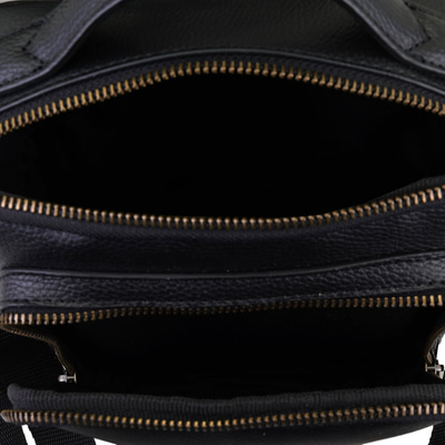 Callum Siyah Erkek Postacı Çantası