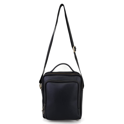 Callum Siyah Erkek Postacı Çantası