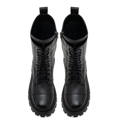 Candi Siyah Kadın Deri Postal Bot