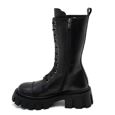 Candi Siyah Kadın Deri Postal Bot