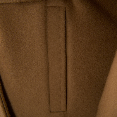 Capella Kahve Kadın Kürk Yakalı Pardösü