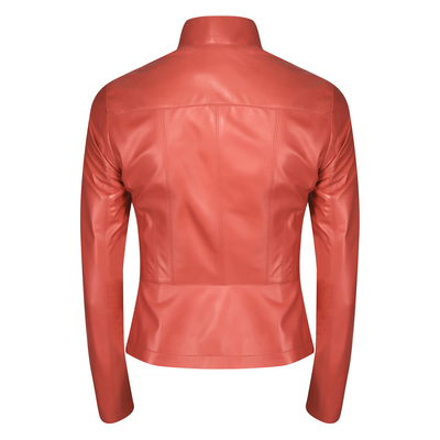 Carel Kırmızı Kadın Deri Ceket