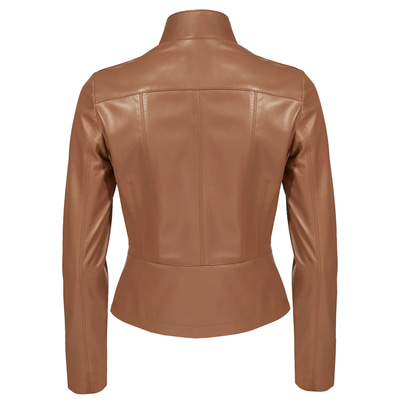 Carel Taba Kadın Deri Ceket