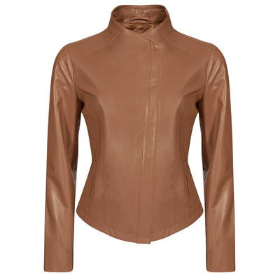 Carel Taba Kadın Deri Ceket