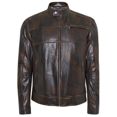 Carlino Erkek Vintage Deri Ceket