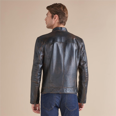 Carlino Erkek Vintage Deri Ceket