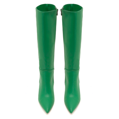 Carmen Yeşil Kadın Topuklu Çizme