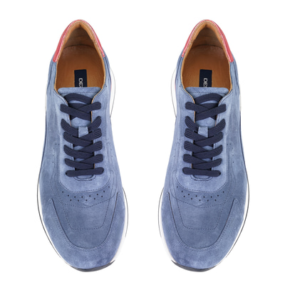 Carrol Lacivert Erkek Deri Spor Ayakkabı