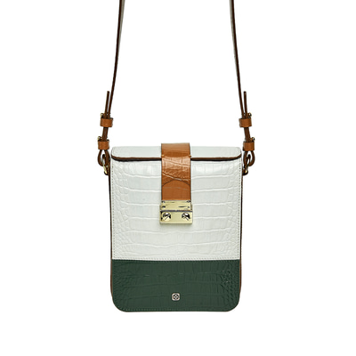 Carta Kadın Kroko Baskılı Deri Omuz Askılı Çanta