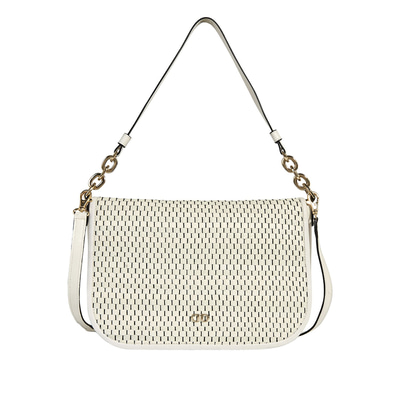 Carteiro Kadın Örgü Deri Postacı Çantası