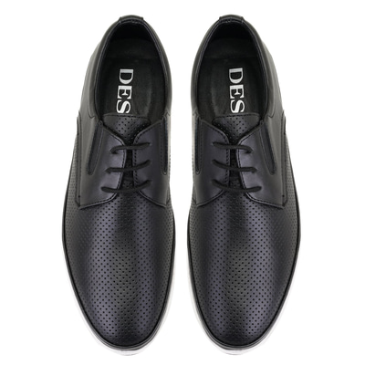 Celia Siyah Erkek Deri Günlük Ayakkabı