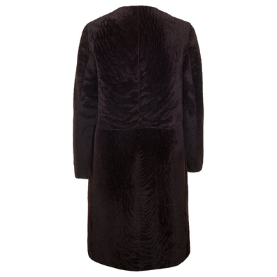 Celile Mor Kadın Kürk Kaban