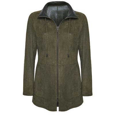 Chaima Kadın Çift Taraflı Deri Ceket