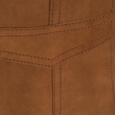 Chalsie Taba Kadın Süet Deri Ceket